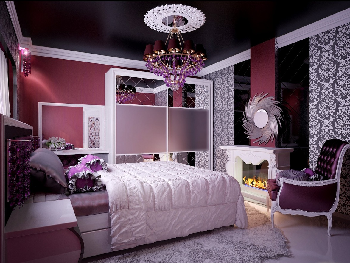 Modern Tween Bedroom Paint Ideas for Small Space