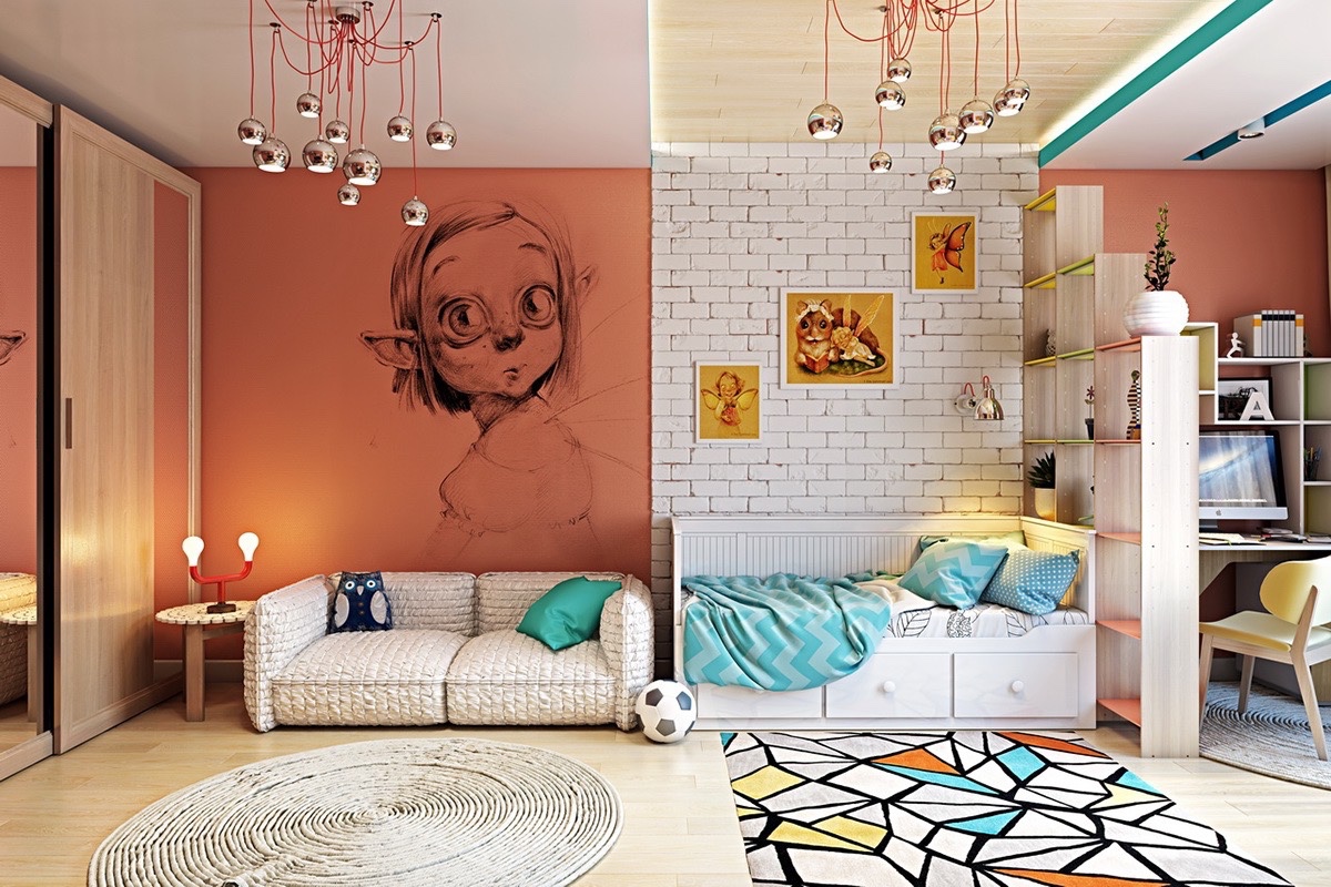 bedroom paint teenage designs themed roohome paints