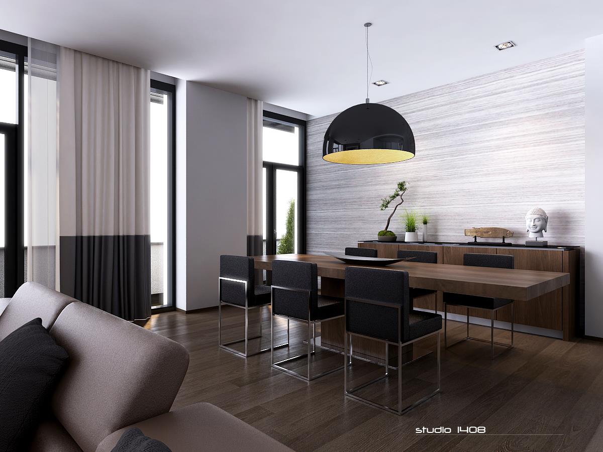 10 Modern And Minimalist Dining Room Design Ideas - RooHome | Designs