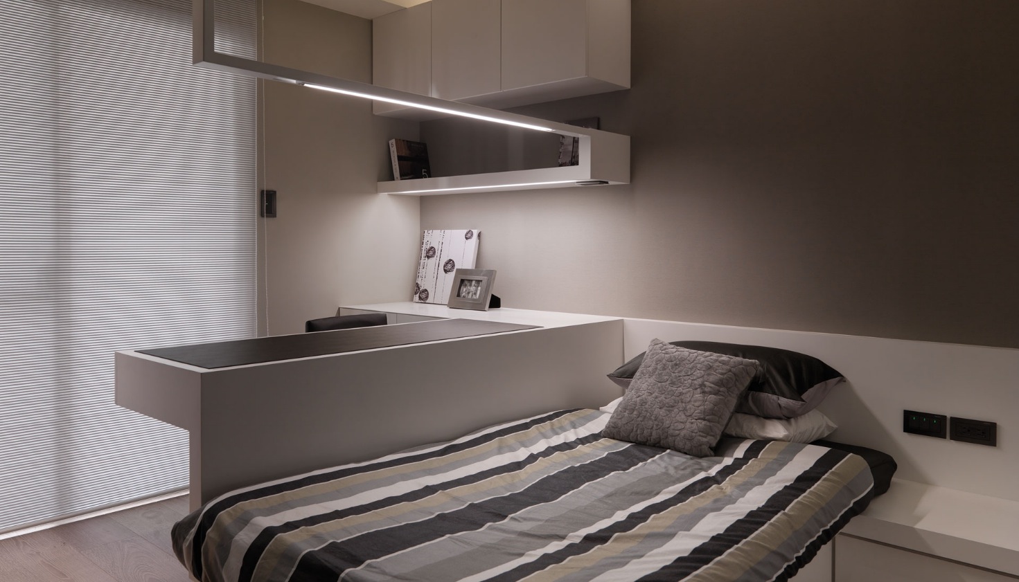 Loft bedroom design style