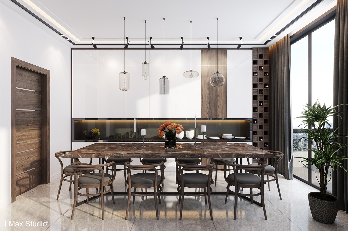 Luxurious dining room design ideas
