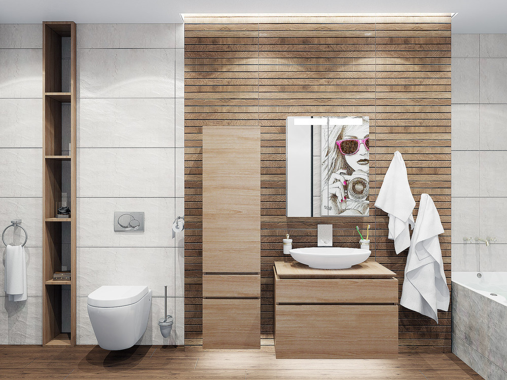 Modern bathroom interior design style