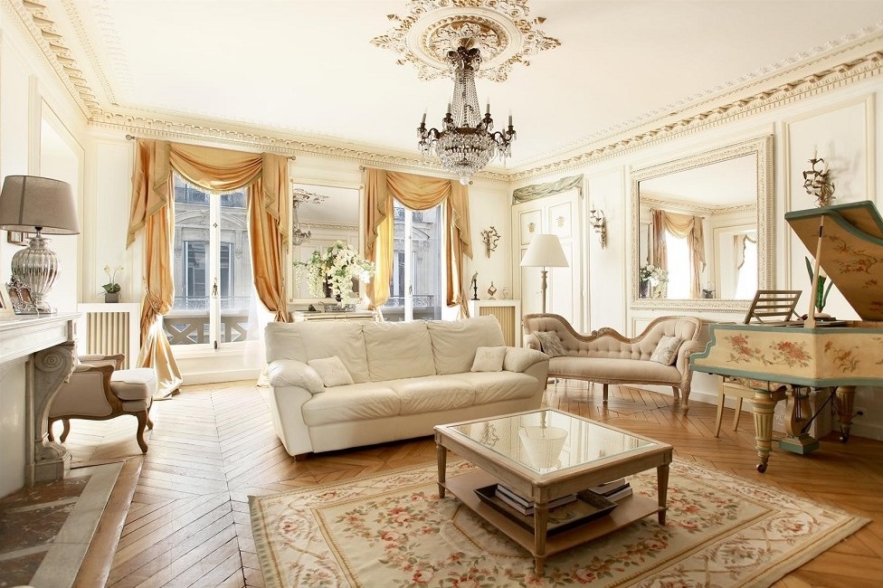 Beautiful French Living Room Style Design Ideas RooHome