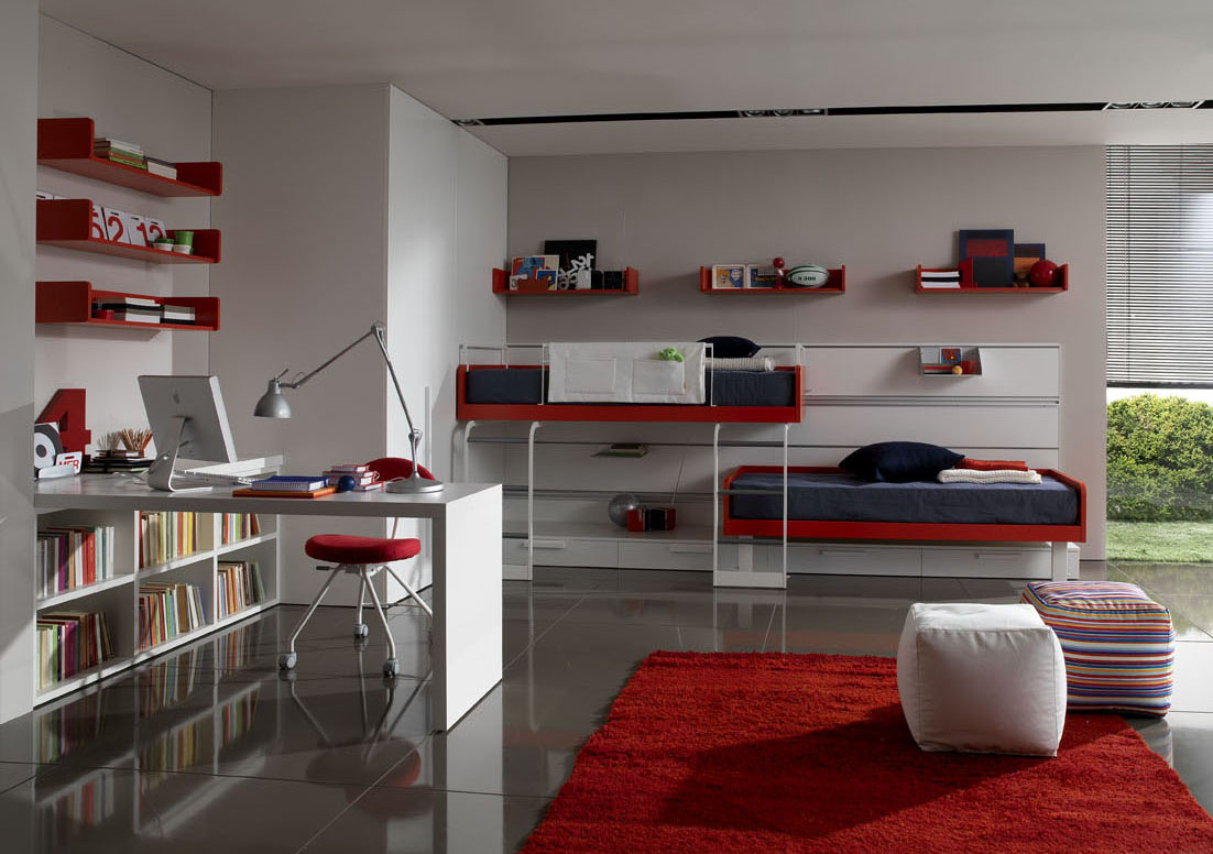 Bright Color Theme For Teens Room Decorating Ideas by Zalf   RooHome