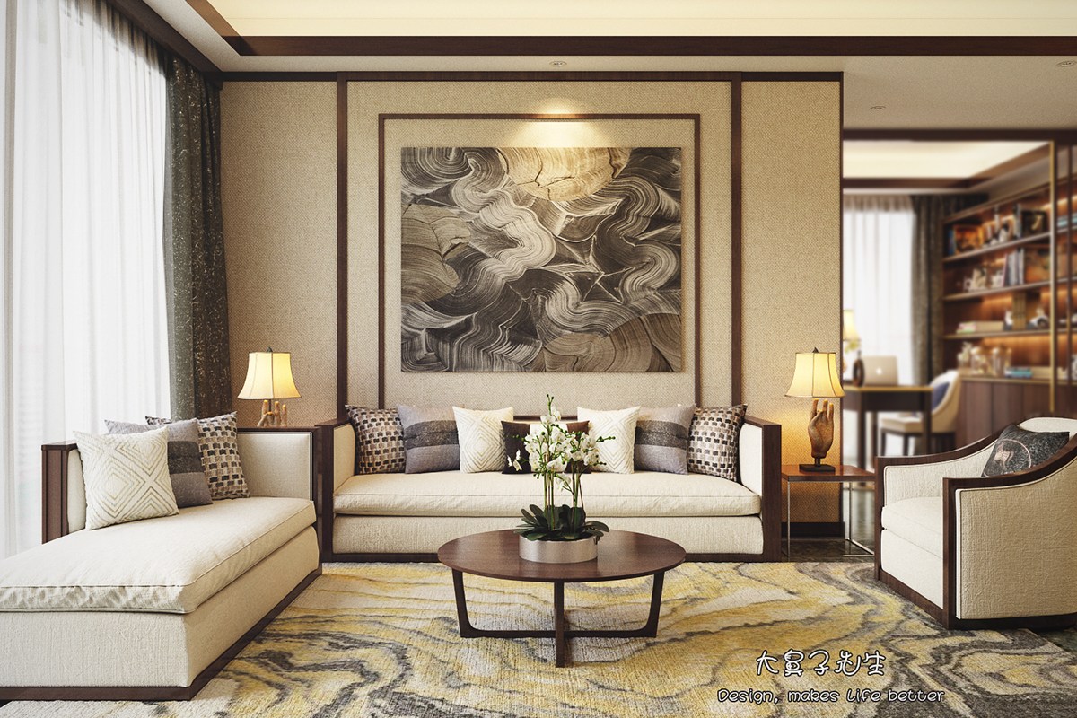 Beautiful Apartment Interior Design With Chinese Style RooHome 