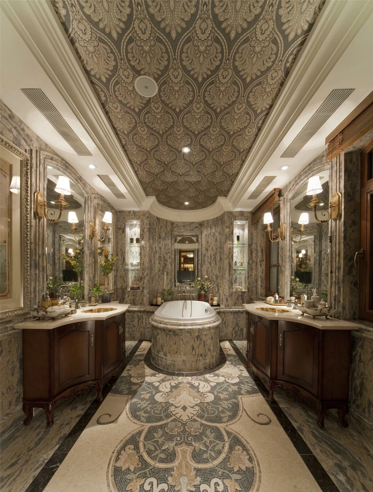 Classic bathroom design