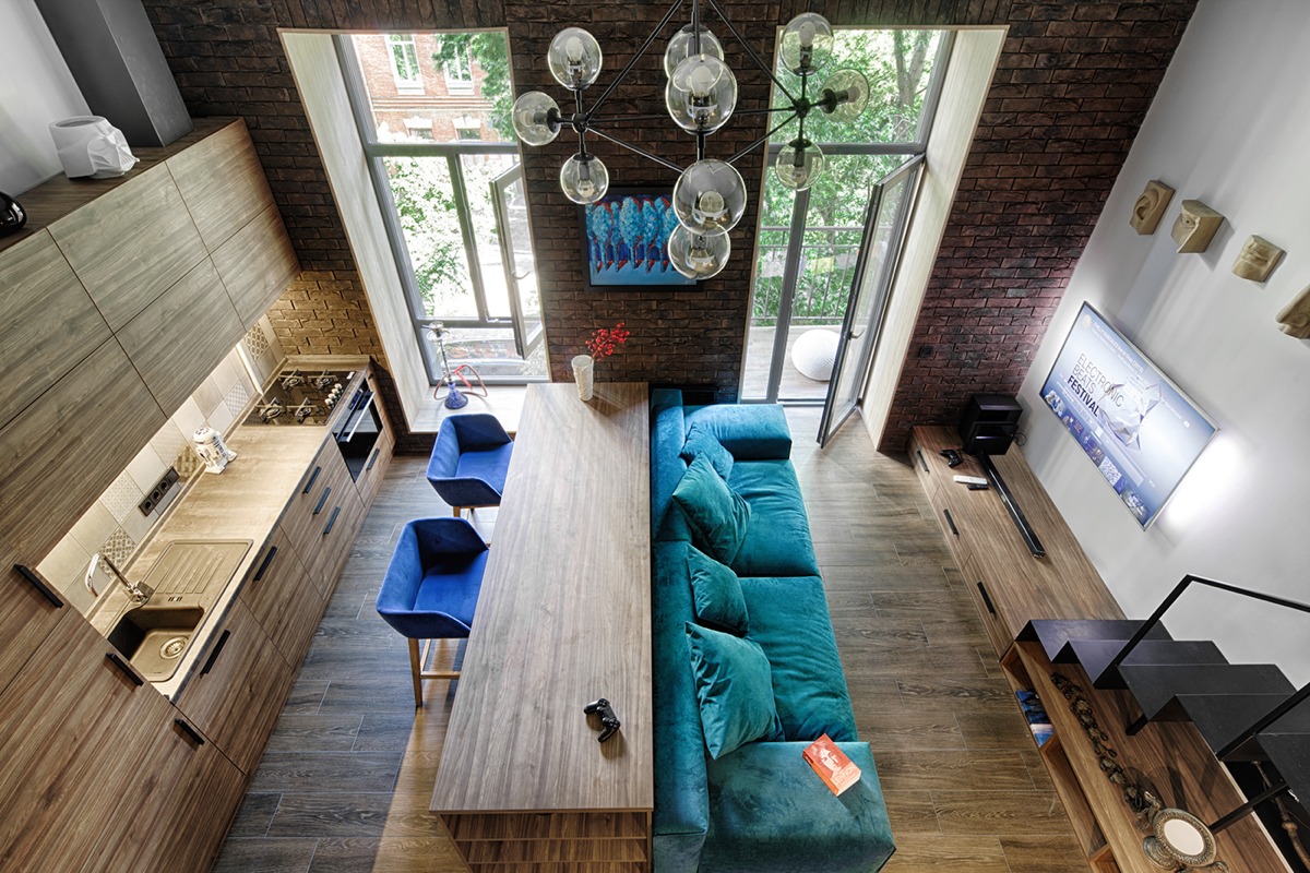 Loft apartment concept