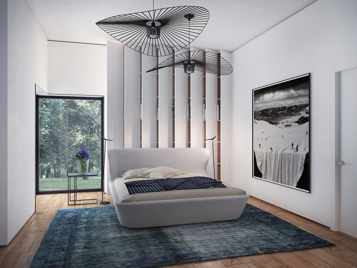 trendy home interior bedroom design