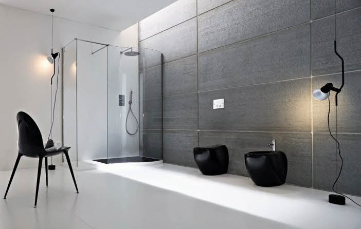 modern bathroom with perfect design