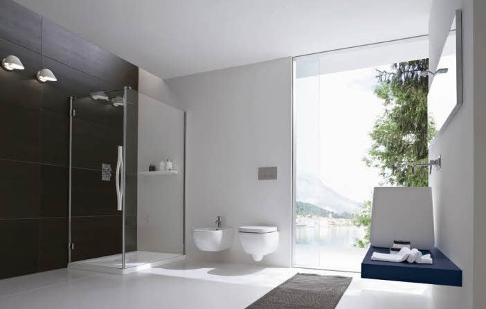 wooden modern bathroom designwooden modern bathroom design