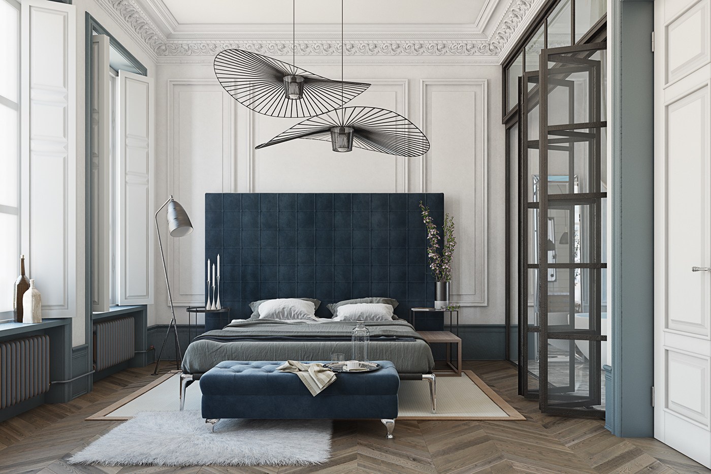 bedroom design ideas with heirloom furniture