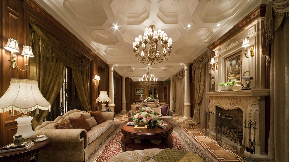 Luxury living room design idea