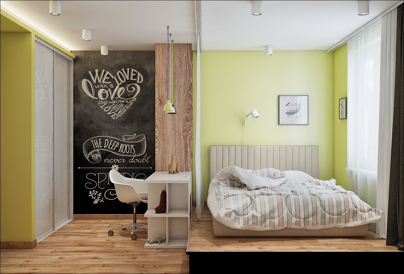 modern wooden bedroom design