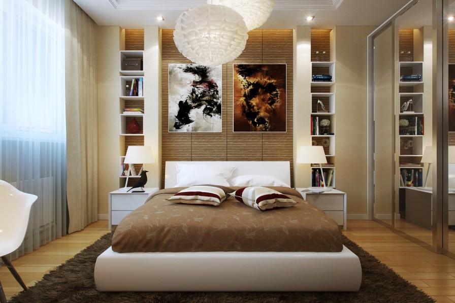 small wooden bedroom decor