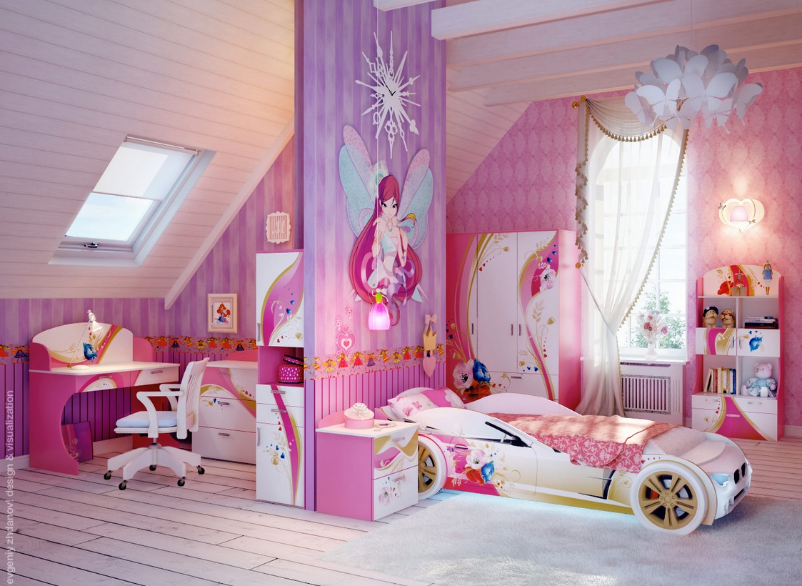 decorating fantastic girls bedroom