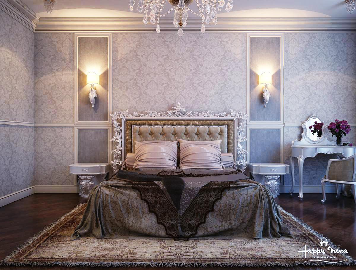 luxury elegant bedroom