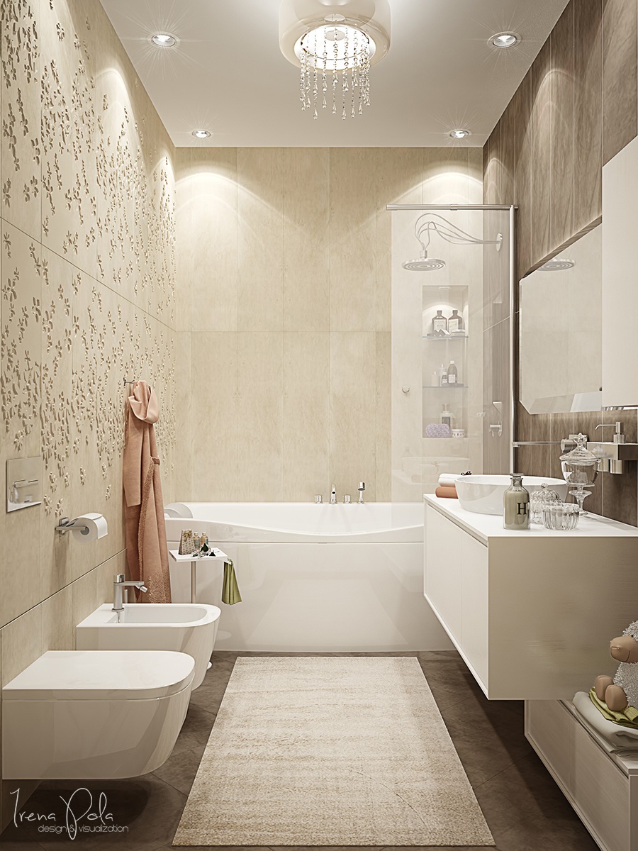 Luxury Bathroom Decorating Ideas With Beautiful a