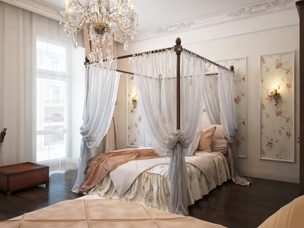white elegant bedroom furniture design