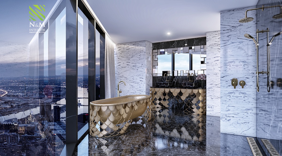 gold bathtubs for luxury bathroom