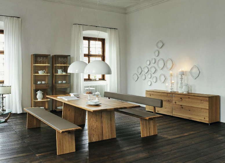 wooden dining room ideas