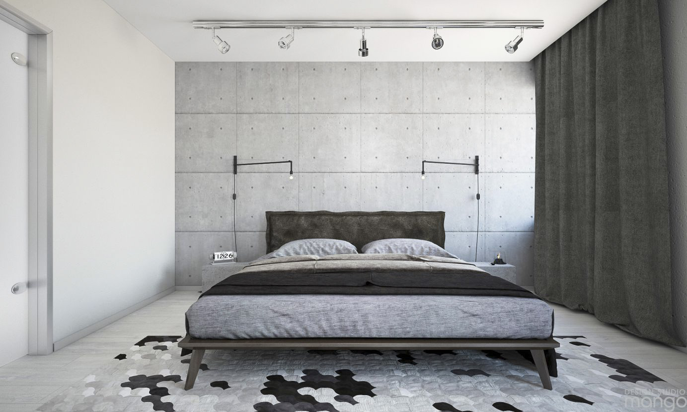 white luxury bedroom design