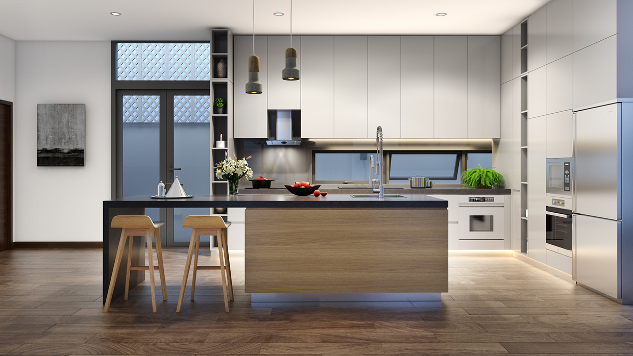 Types of Modern Kitchen Designs With a Contemporary and Minimalist ...