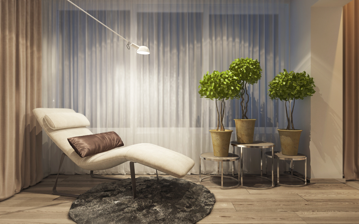 minimalist private room design