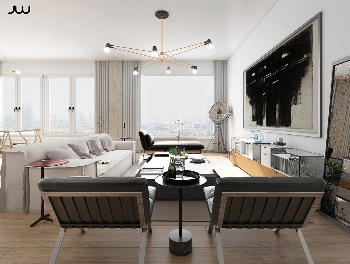 5 Posh Apartment Interiors