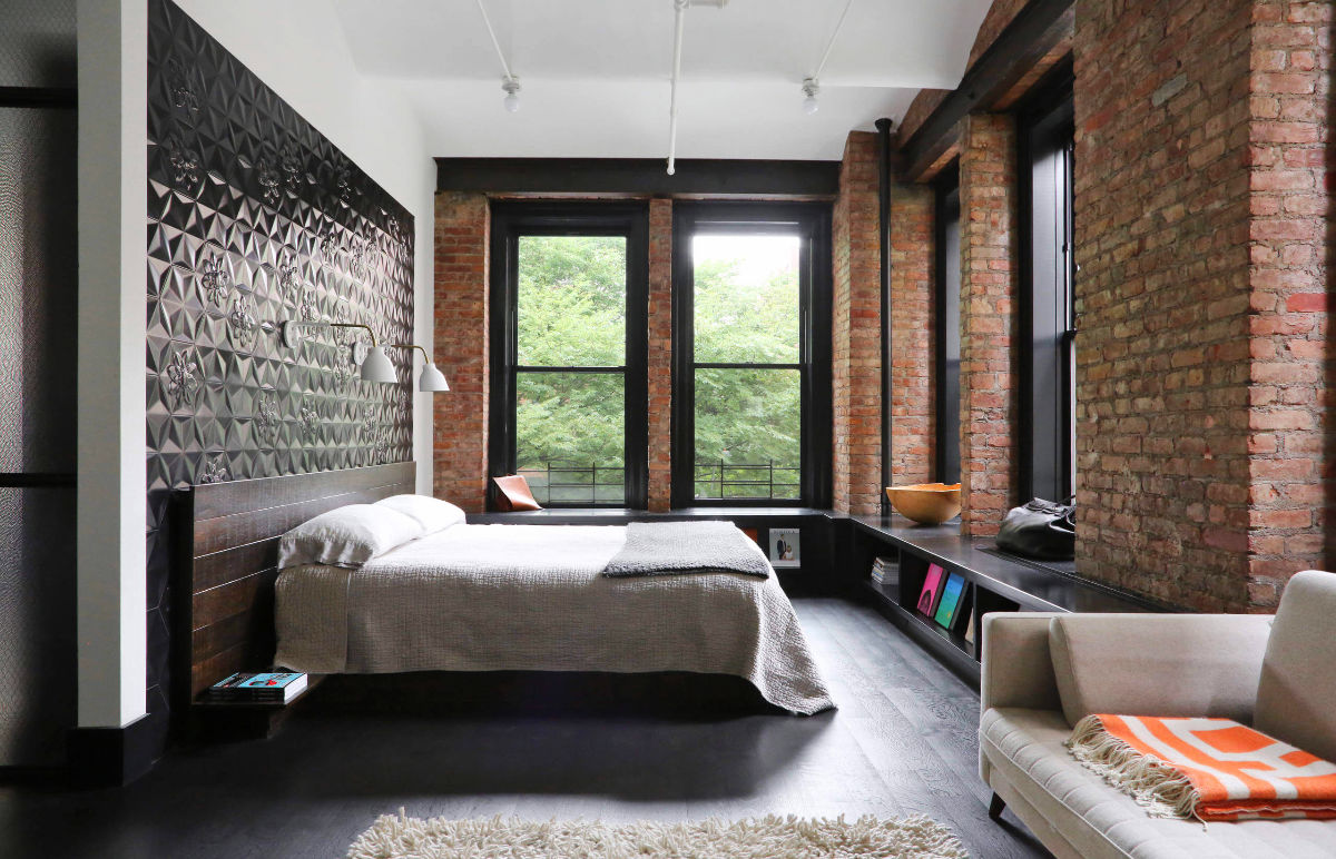 minimalist gray bedroom decor