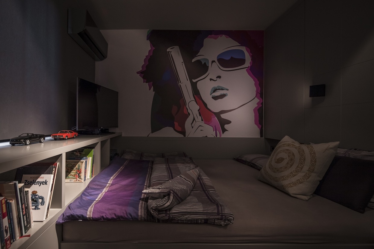 modern artistic bedroom design