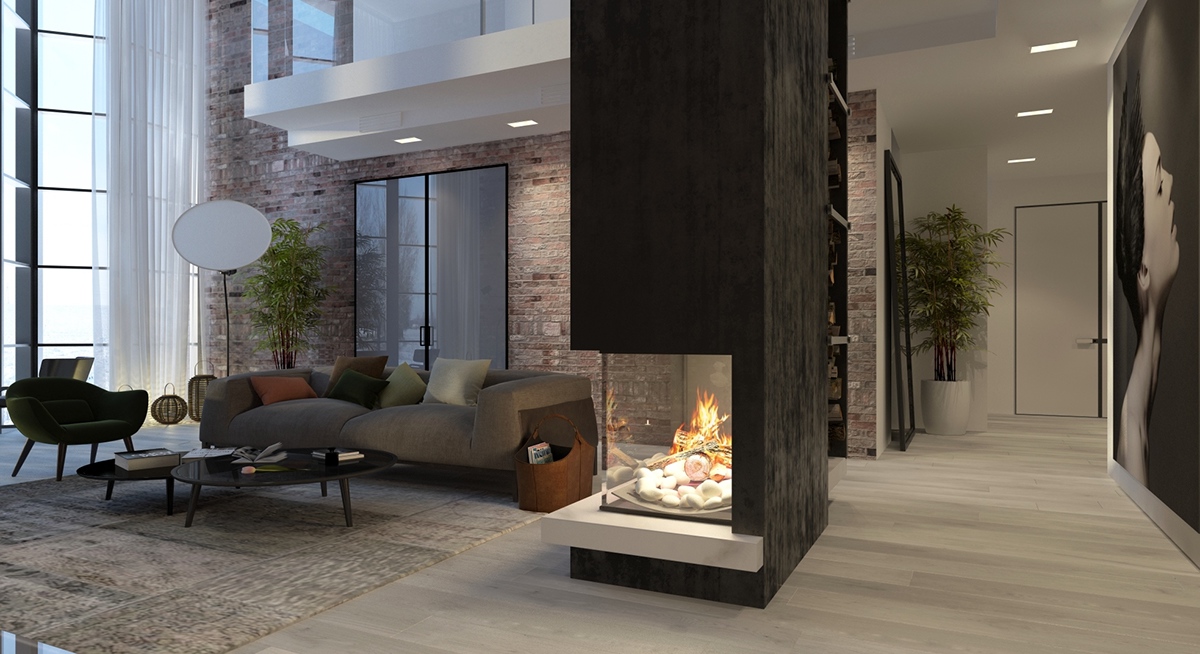 atrium-living-room-fireplace-inspiration 