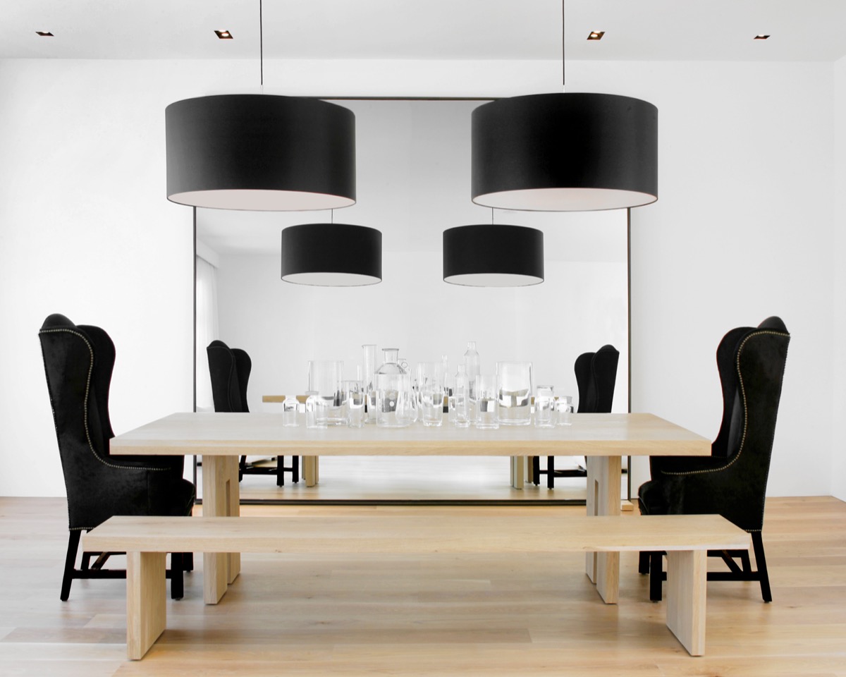 light-wooden-table-and-floor-black-and-white-dining-room 