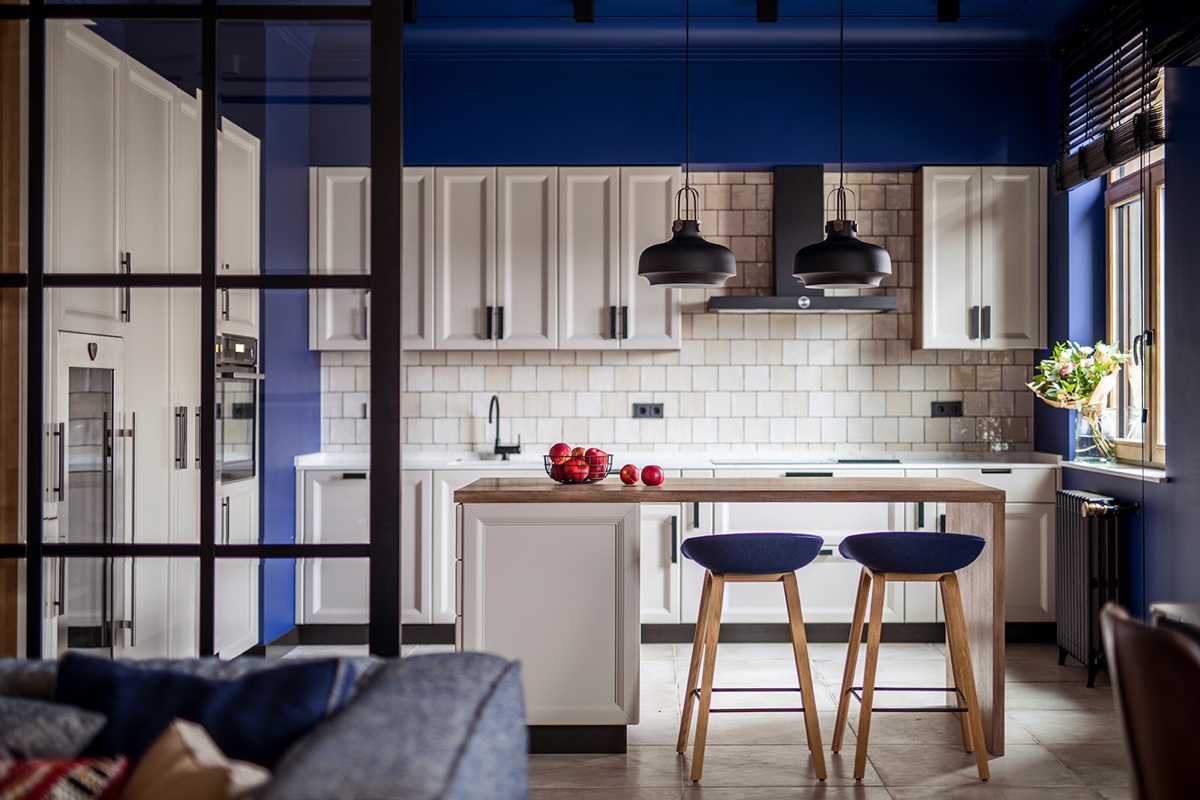 modern-kitchen-in-blue
