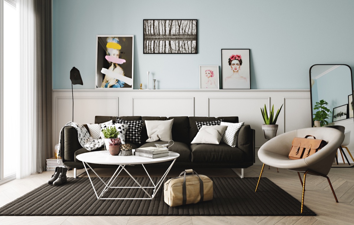 Scandinavian living room design