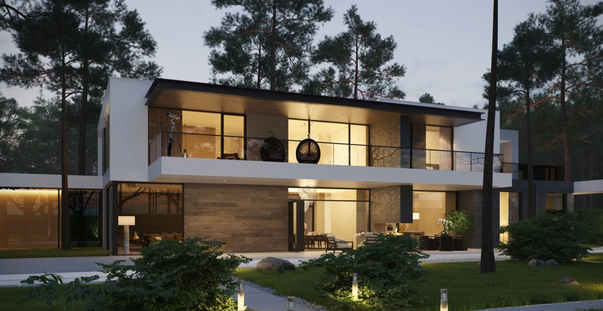 forest-setting-lit-modern-two-storey-house-elevation 