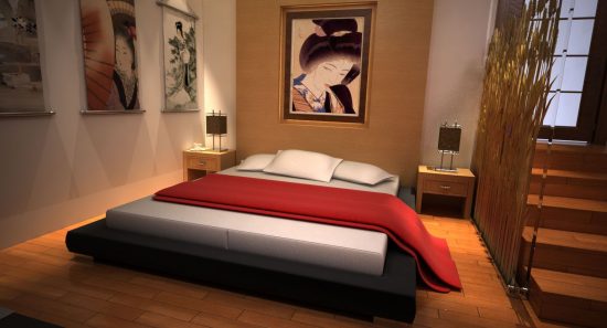 Japanese bedroom design ideas