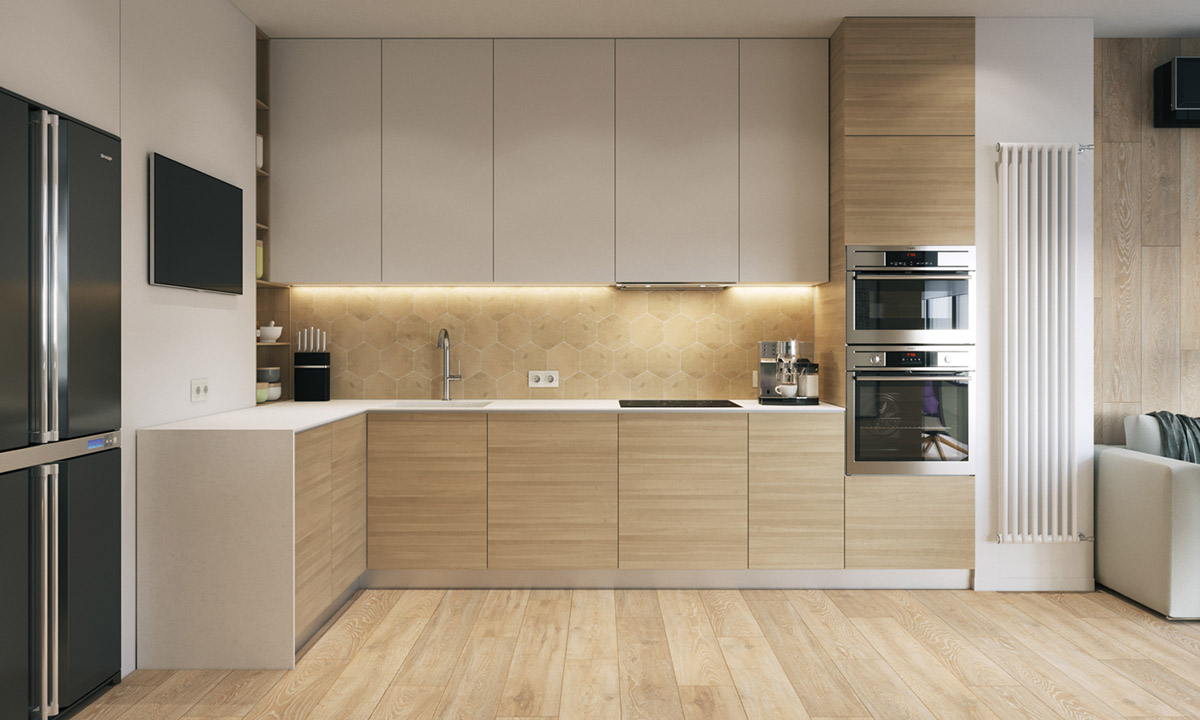 modern-wood-and-white-kitchen