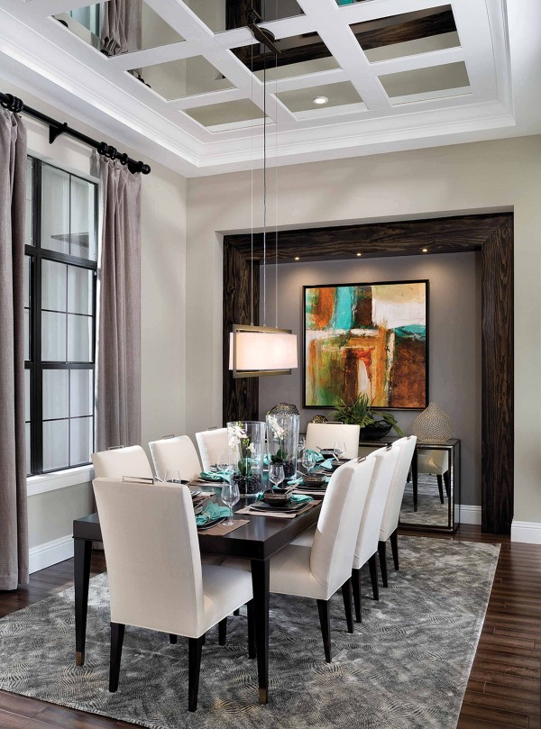 traditional charming dining room design