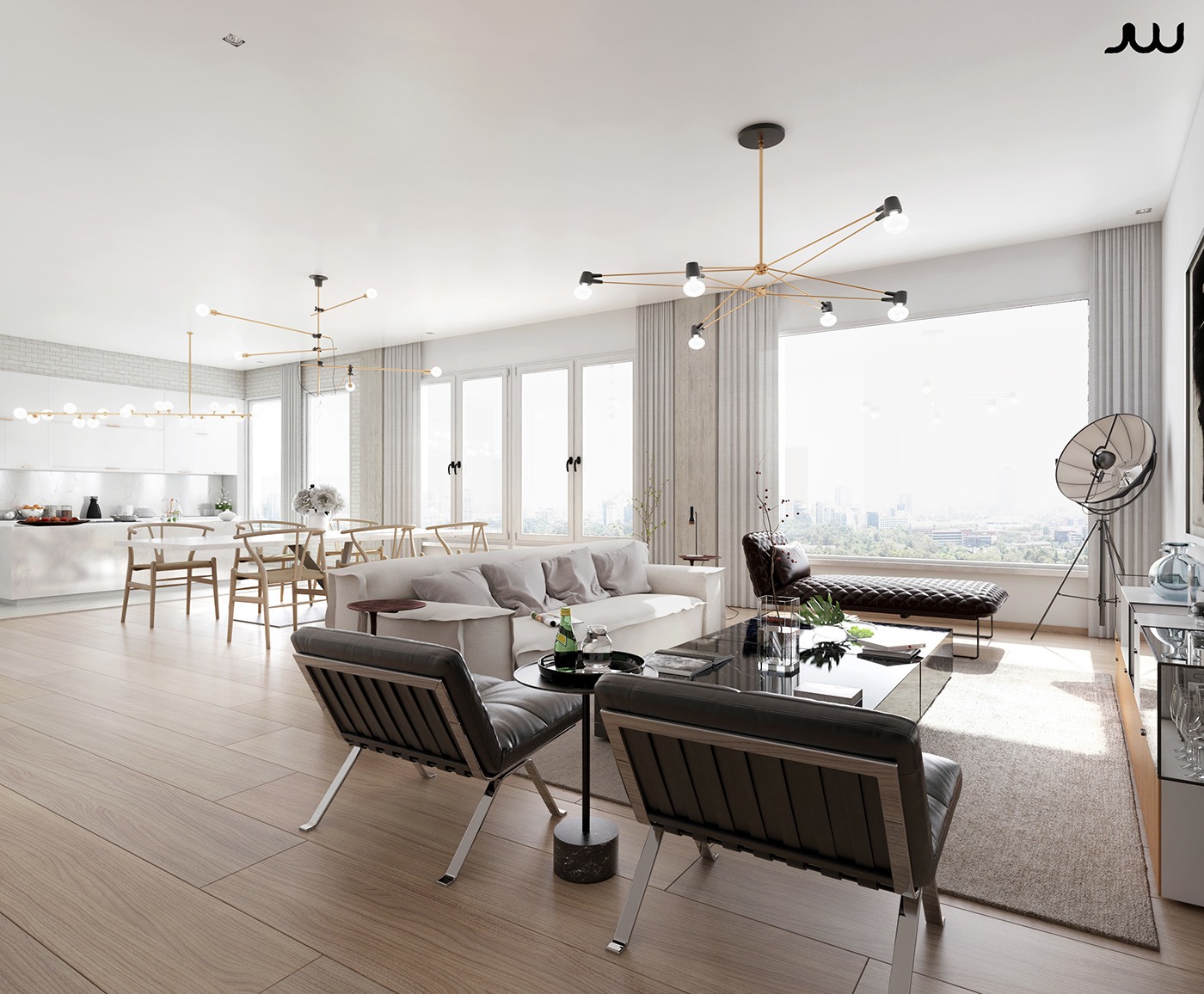 Awesome Luxury Apartment Design Ideas By Javier Wainstein Roohome