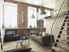 Minimalist apartment design