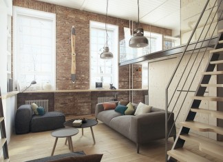 Minimalist apartment design