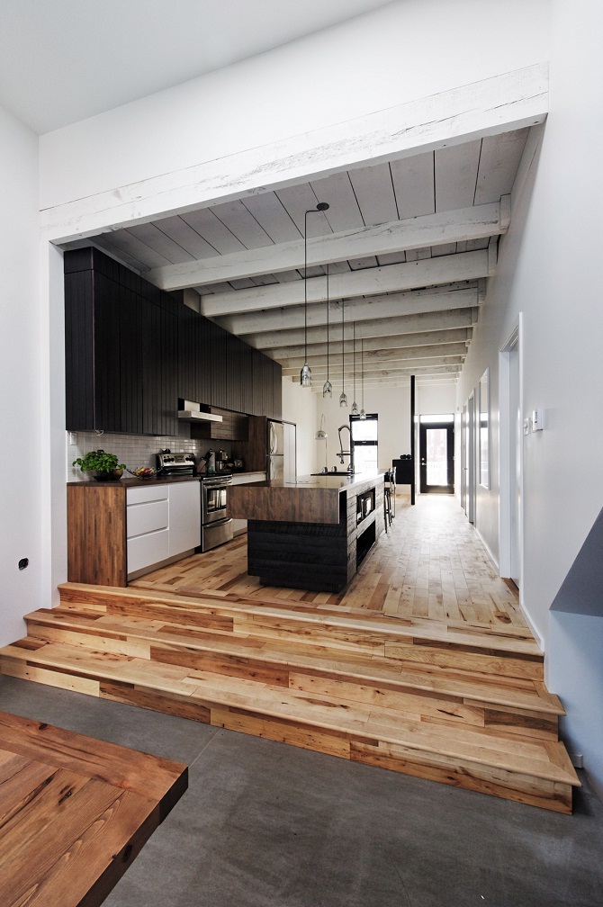 wooden kitchen design