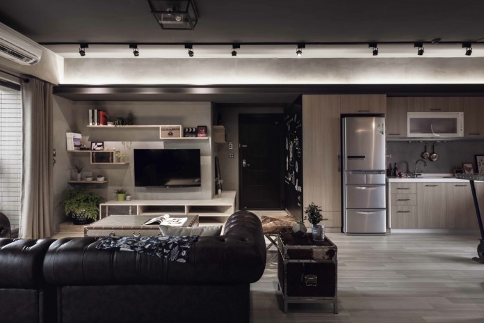masculine living room