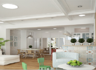 A Creative Concept For Kitchen, Dining Room, And Living Room All In One Space