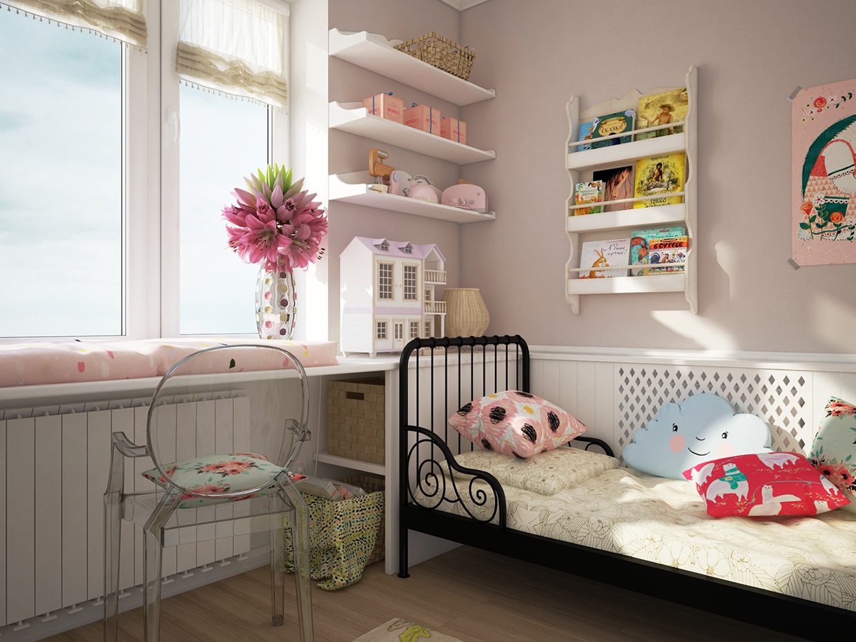 Girl's bedroom design