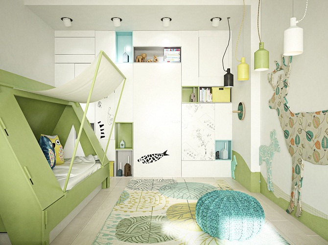 Imaginative Kids Bedroom