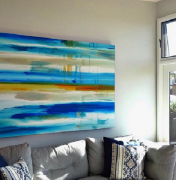 A Painting Desaign For Living Room By Erik Skoldberg