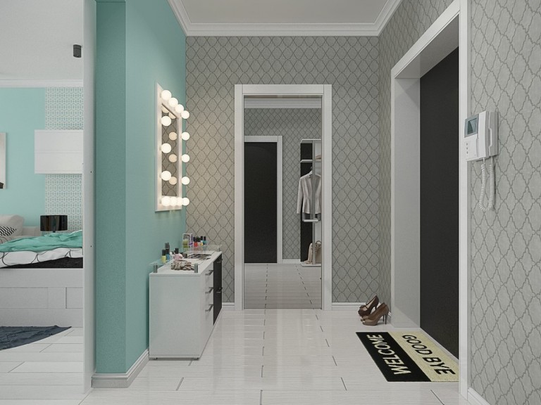 Stylish Apartment Design For Woman Who Love Fashion - RooHome