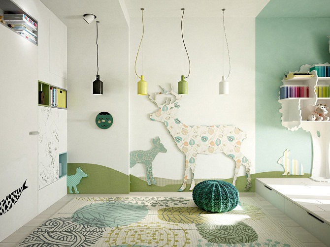 Wildlife Kids Bedroom