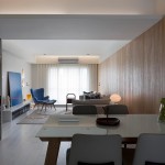 Minimalist apartment with Asian Style